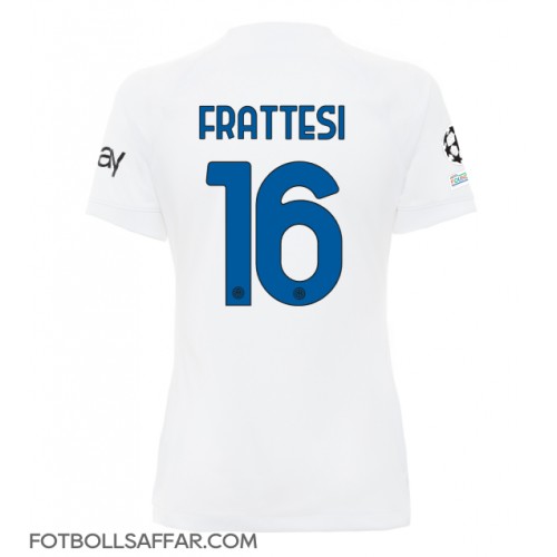 Inter Milan Davide Frattesi #16 Bortatröja Dam 2023-24 Kortärmad